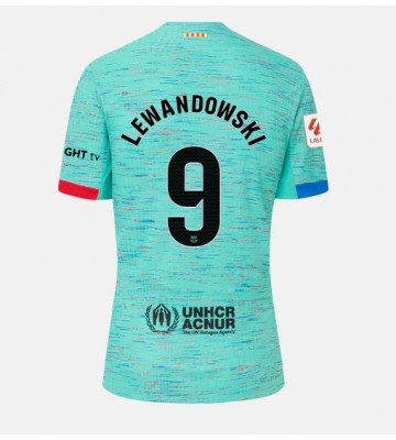 Maillot de foot Barcelona Robert Lewandowski #9 Troisième Femmes 2023-24 Manches Courte